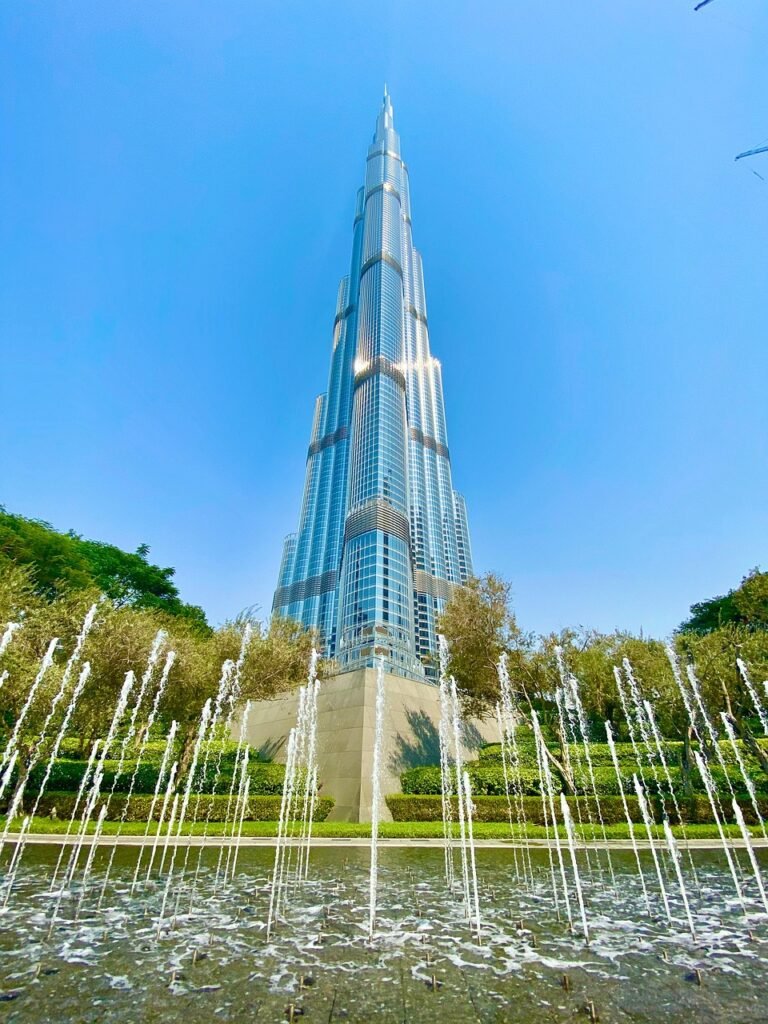 dubai, burj khalifa, skyscraper, fountain, united arab emirates, landmark, architecture, burj khalifa, burj khalifa, burj khalifa, burj khalifa, burj khalifa