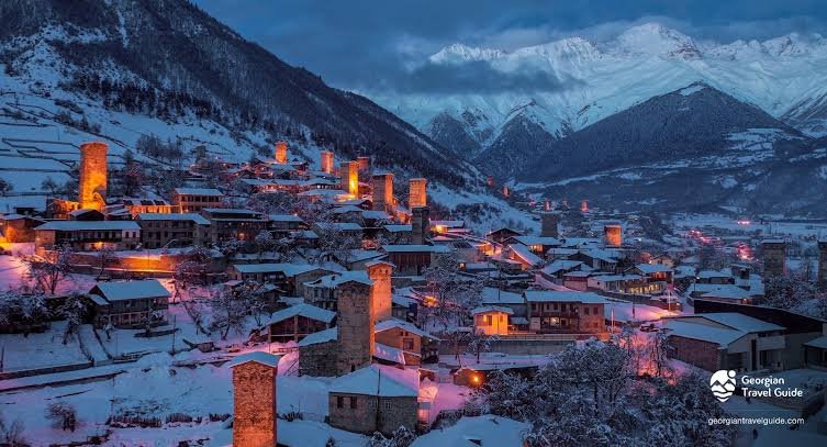 Caucasian area, screen-less homestays, and treks where clouds caress ancient towers
