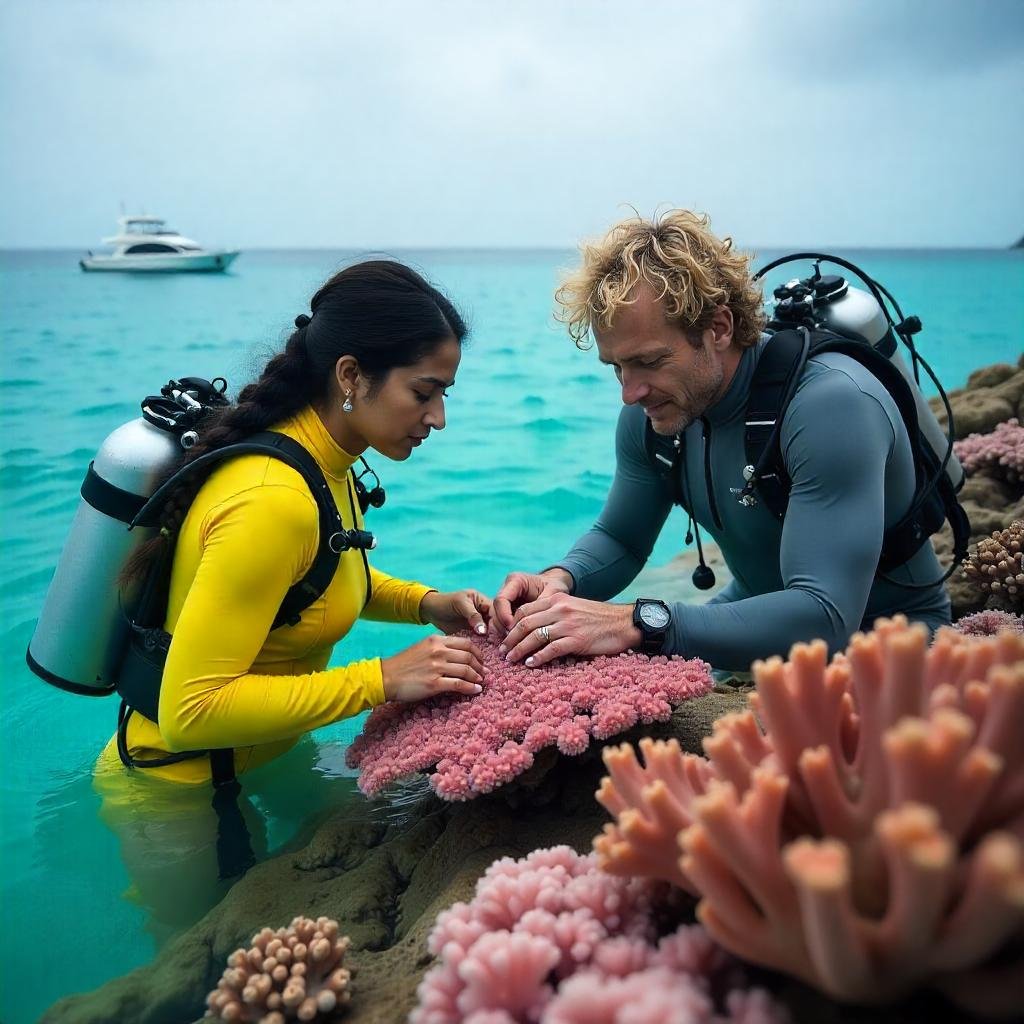 Divers exploring coral reef in Palau’s Rock Islands lagoon: sensational travel destinations tempting 2025