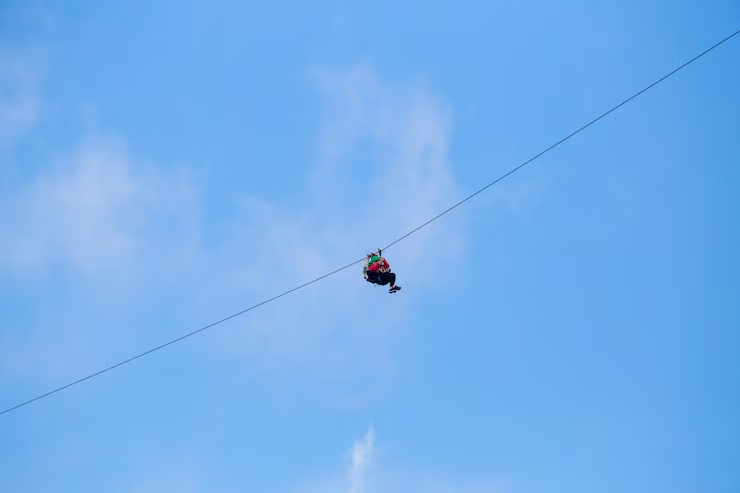 Ziplining in Munnar