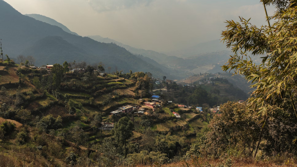 Image showing the mountain scenery of Nepal