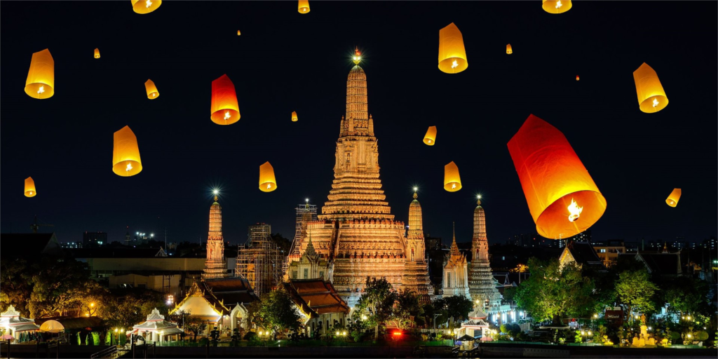 Lantern fest in Bangkok