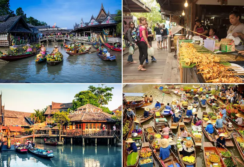 Must visit Floating market, Pattaya