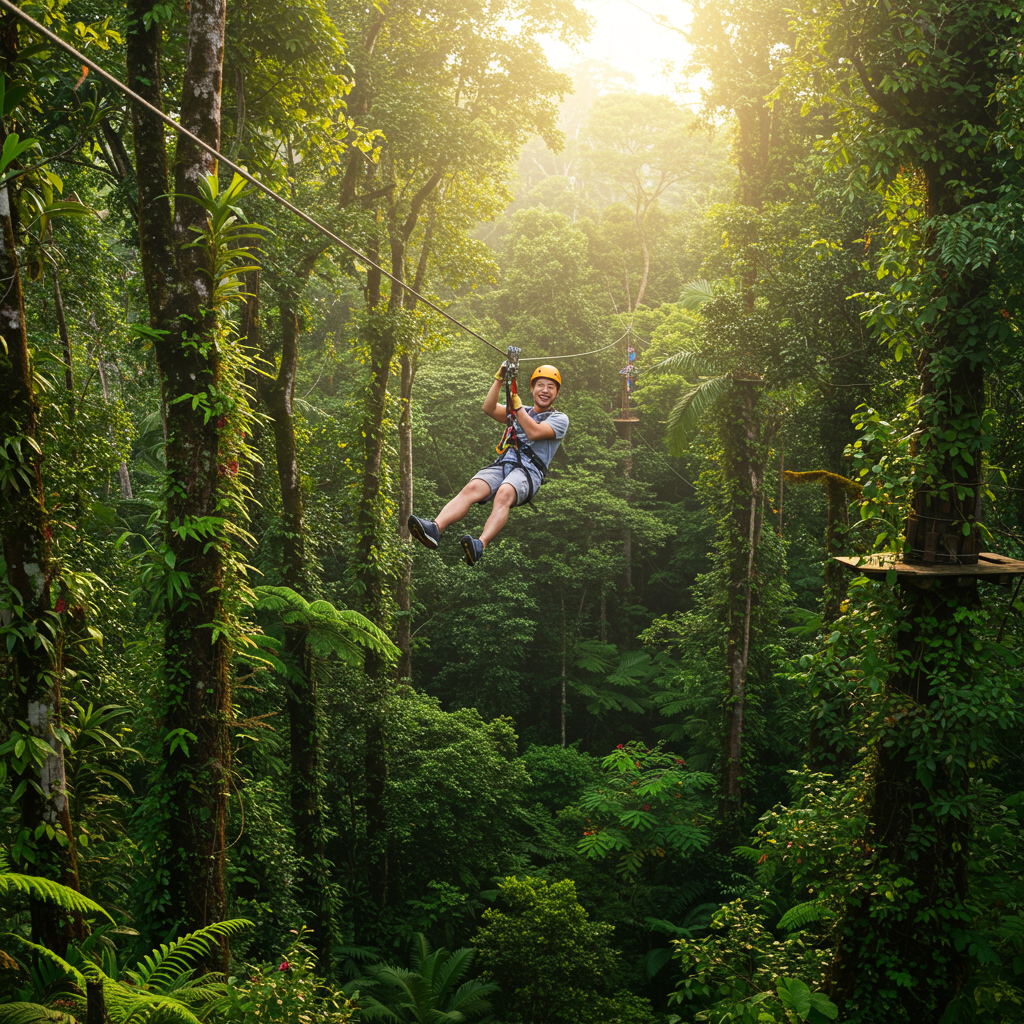 Costa Rica rainforest adventure is one of the top warm gateways to escape winter.