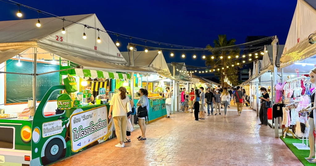 Night market, Bangkok