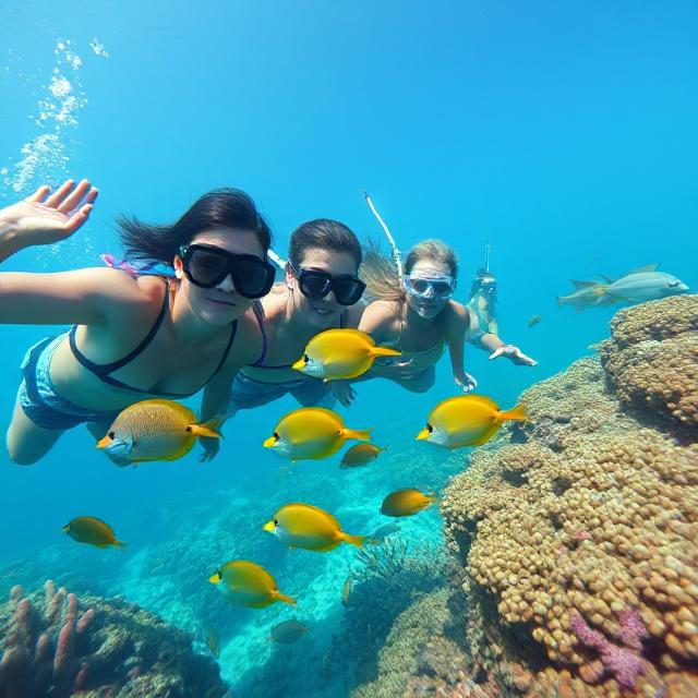 Snorkelling on a budget during Maldives trip in $1000